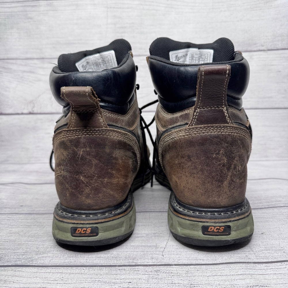 Danner Steel Yard 6 Inch Brown ST Steel Toe Work Boots Mens‎ 11.5 D - Picture 2 of 8